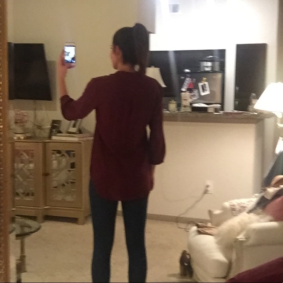 Maroon Blouse - Picture 3 of 3